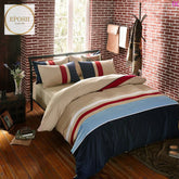 Rainbow Strip Duvet Set-EP-104